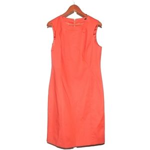 Tahari Orange Dress